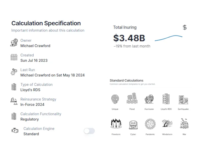 Reinsurance Netting Down UI